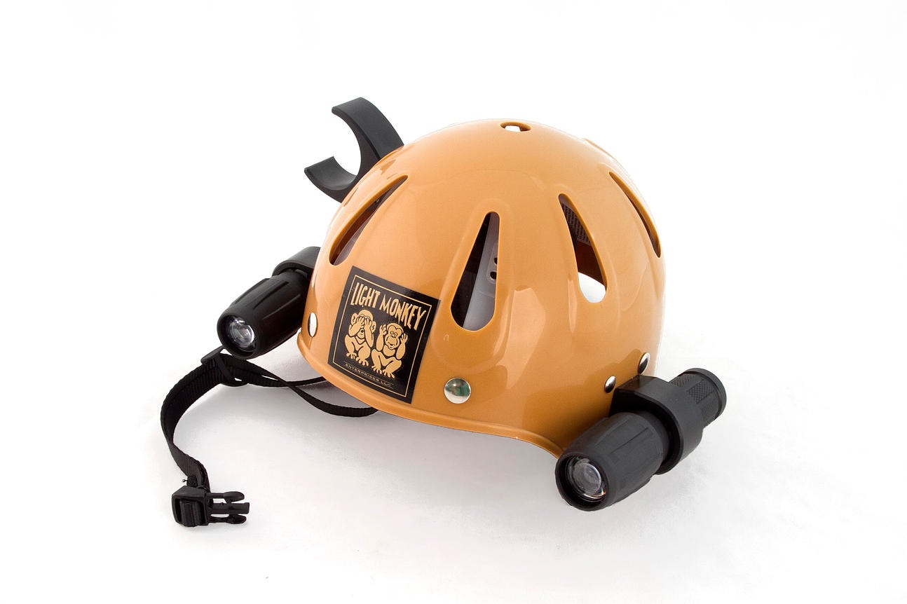 Light Monkey Helmet Brackets -