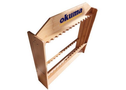 Okuma Wood Rod Rack - Samir Sport